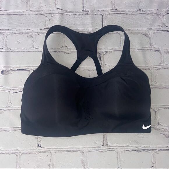 Nike Alpha Dri-FIT High Impact Sports Bra Black Size Small - Picture 3 of 5